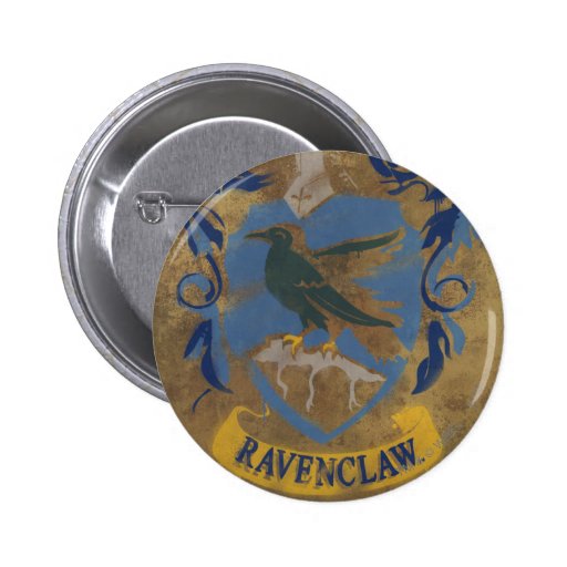 Ravenclaw Crest HPE6 Pinback Buttons