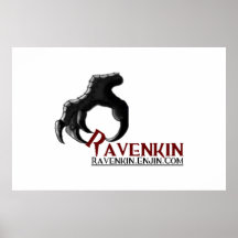 Ravenkin Claw Poster