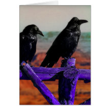 Ravens Greeting Cards