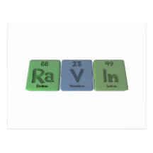 Ravin-Ra-V-In-Radium-Vanadium-Indium.png Post Card