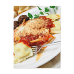 Ravioli And Meatballs Post Cards