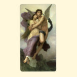 Ravishment by Bouguereau, Vintage Victorian Art labels