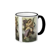 Ravishment by Bouguereau, Vintage Victorian Art Coffee Mug