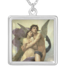 Ravishment by Bouguereau, Vintage Victorian Art Custom Necklace