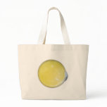 raw egg yolk tote bag