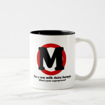 Raw Milk Dairy Farmer Mugs