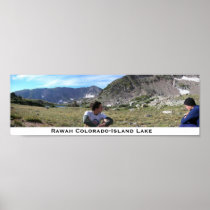 Rawah Colorado, Island Lake Print