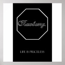 Rawburry: Darkness - Customized Posters