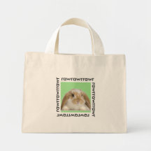 Rawr Bunny Bag