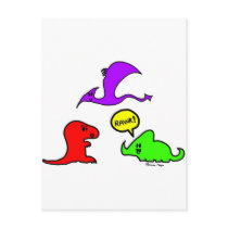 Rawr! Cute Dinosaurs Chibi Babies Dinos