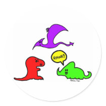 Rawr! Cute Dinosaurs Chibi Babies Dinos
