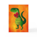 RAWR Dinosaur Love Card