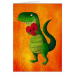 RAWR Dinosaur Love Card