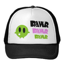 Rawr Hat with Cartoon Character