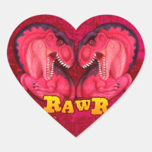 Rawr Love-a-saurus Stickers