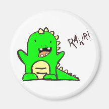 Rawr magnet