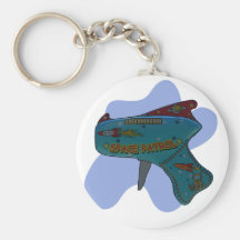 Ray Gun Keychain