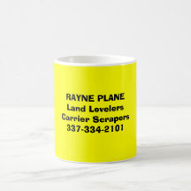RAYNE PLANELand LevelersCarrier Scrapers337-334... Coffee Mugs