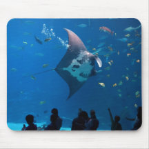 Rayon de Manta - Atlanta - aquarium Tapis De Souris