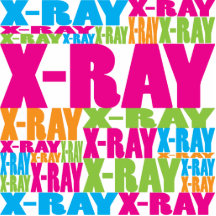 Rayon X coloré Photo Sculpture