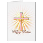 Rays of Light from the Religious Cross (On White) Cards