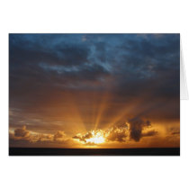 Rays of the Sun at Dawn