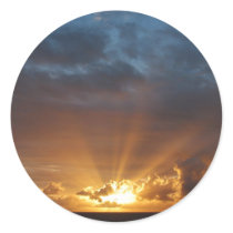 Rays of the Sun at Dawn