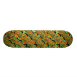 Rayures Webby de bande dessinée Skateboards Personnalisés