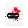 Razor Blade love blood Post Cards