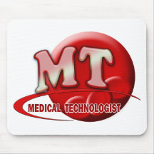 RBC MT LABORATORY SWOOSH LOGO - MEDICAL TECH MOUSEPAD