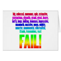 RBF Rainbow Card
