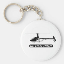 RC Helicopter Pilot Key Chains