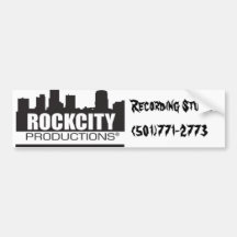RCP_Logo, Recording Studio, (501)771-2773 Bumper Stickers