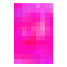 Re-Created Colored Squares Stationery