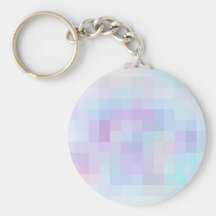 Re-Created Coloured Squares Keychain