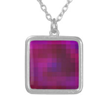 Re-Created Coloured Squares Pendants