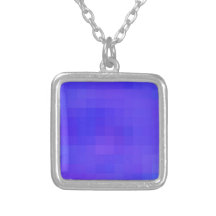 Re-Created Coloured Squares Personalized Necklace