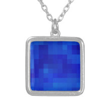 Re-Created Coloured Squares Personalized Necklace