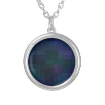 Re-Created Coloured Squares Personalized Necklace