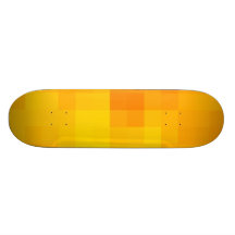 Re-Created Coloured Squares Skate Board Deck