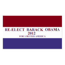 RE-ELECK BARAK OBAMA BUSINESS CARD