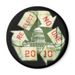 Re-Elect No One Anti-Incumbent Gear magnets