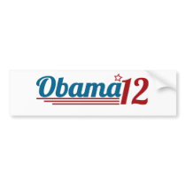 Re-Elect Obama '12 Bumper Sticker