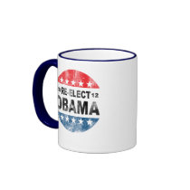 Re-Elect Obama 2012 Coffee Mug