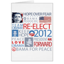 Re-elect Obama Cards