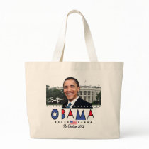 Re-Elect President Obama Election 2012 Gear Canvas Bags