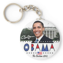 Re-Elect President Obama Election 2012 Gear Keychains