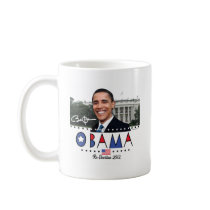 Re-Elect President Obama Election 2012 Gear Coffee Mug