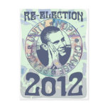 Re-Elect President Obama Election 2012 Gear Postcards