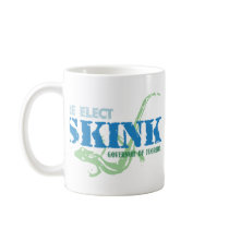 RE-ELECT SKINK MUG